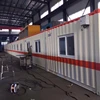 Mobile prebuilt container house, can be used as office
