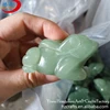 Jade fengshui green aventurine stone frog for sale