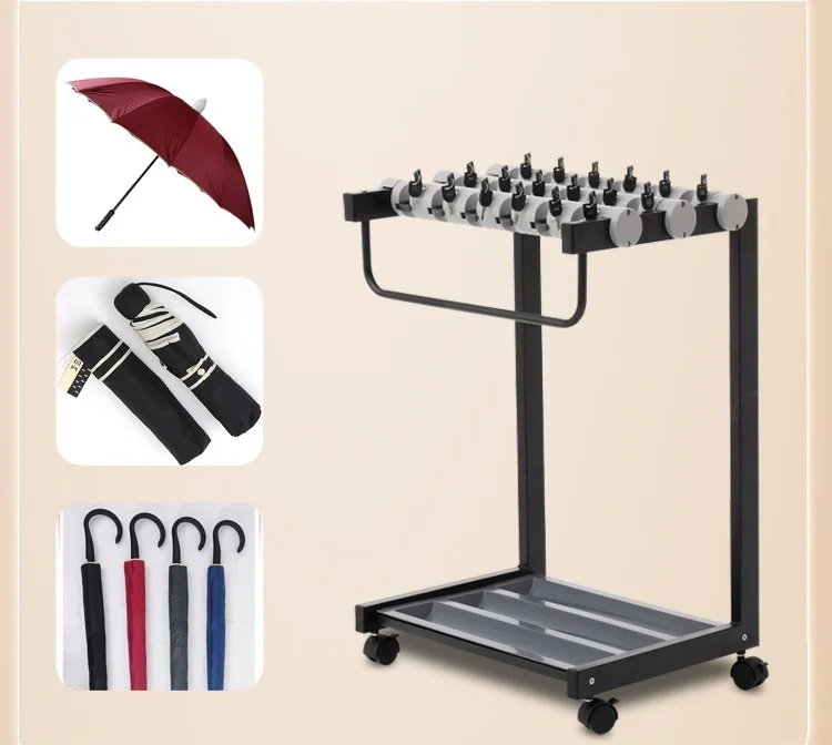 Convenience And Simplicity Big Size 18head Cheap Indoor Umbrella Stand