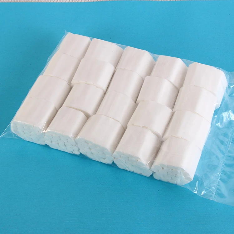 Medical Dentist Cotton roll Cotton wool with Maximum Absorbency Dental Material
