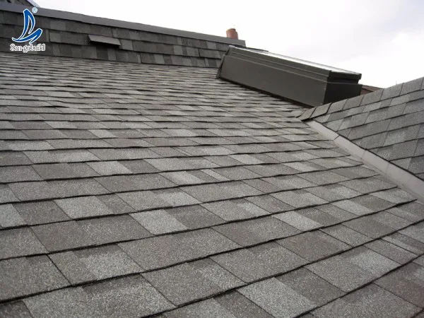 factory lowes price /hexagonal/round red asphalt roof shingles