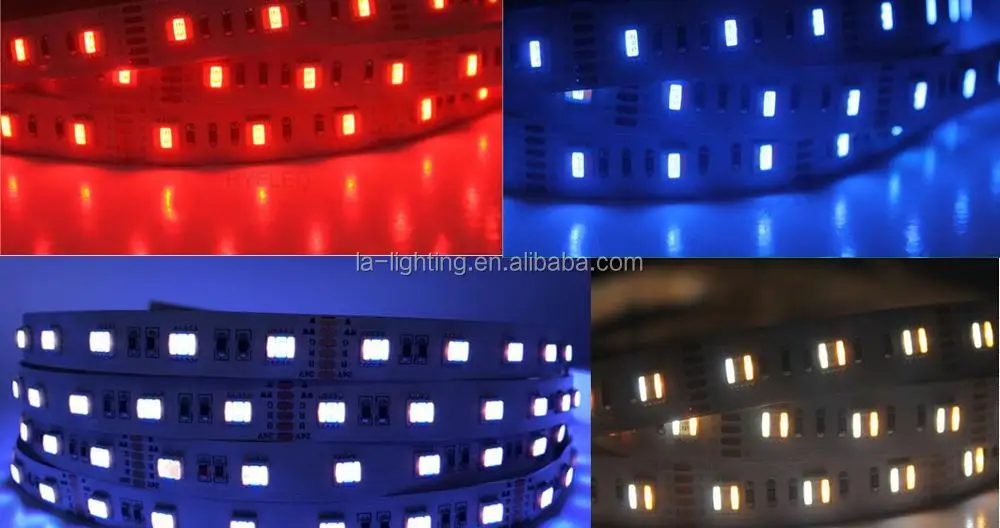 5 Colors In 1 ! 60leds/m 2017 New Led Strip ! Ww+rgb+cw Led Strip Light