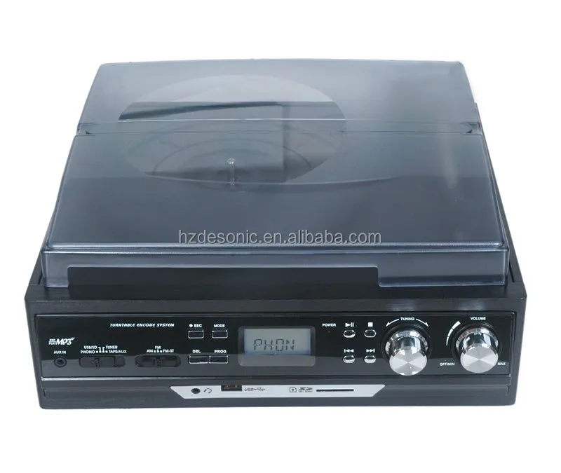 Modernized Products Gramophone Cd Player Radio Vinyl Usb Turntable