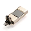 8 16 32 gb OTG USB 2.0 Flash Drive 3 in 1 Memoria usb For IOS Android