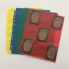 Side Loading 9-Pocket Platinum Page for Standard Size Cards