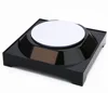 rotatable solar display stand show shelf for samples