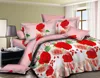 100 polyester material 3d stone washed cotton twill bedsheet fabric