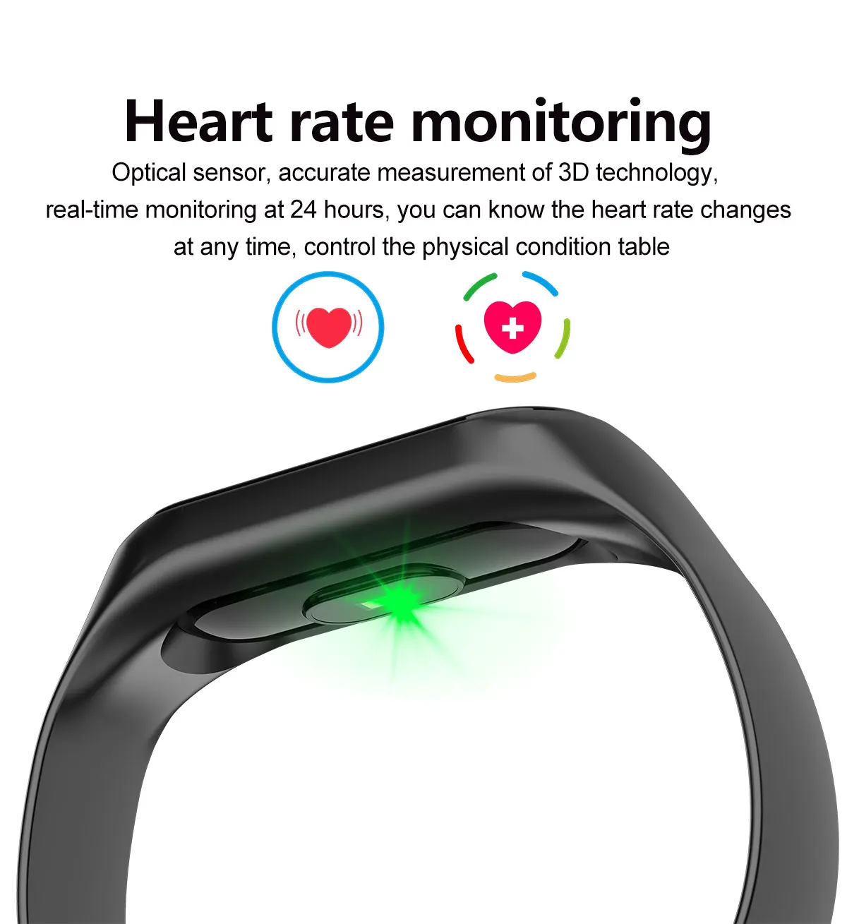 M3 Smartwatch Screen M3 Smart Bracelet Band Heart Rate Monitor Blood  Pressure Fitness Tracker Waterproof : Buy Online at Best Price in KSA -  Souq is now Amazon.sa: Sporting Goods