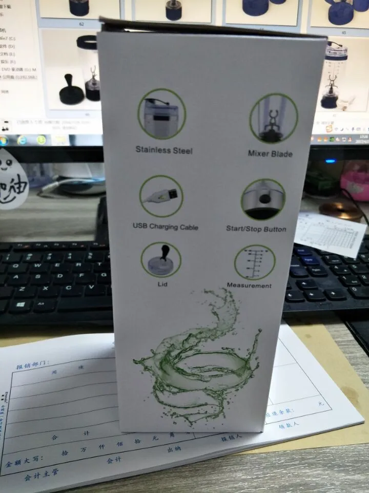 Factory offer Electric protein shaker with mixer powder