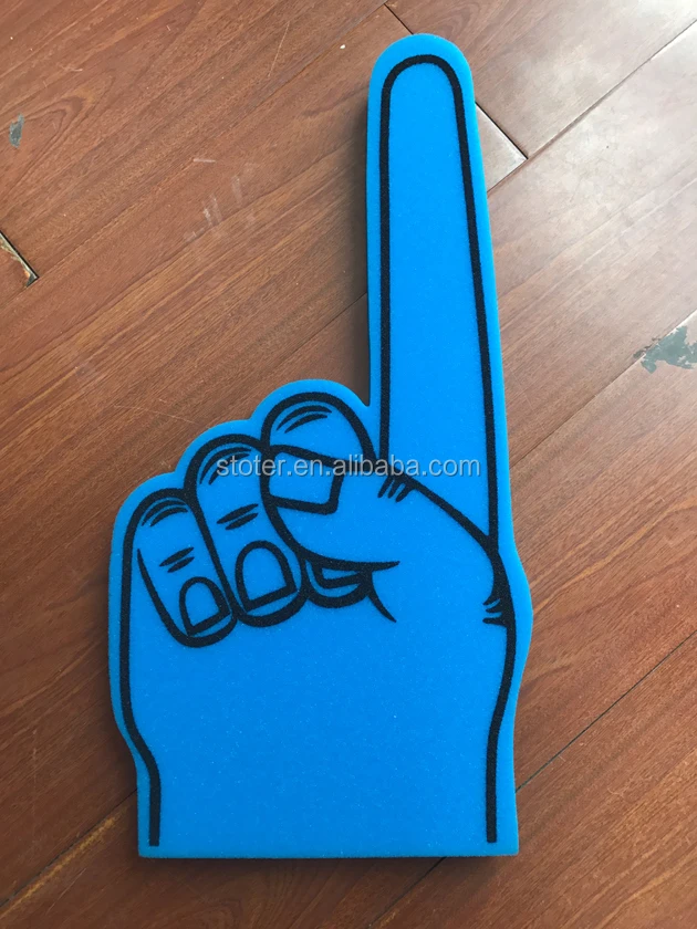 China Wholesale Cheering Giant Custom Shocker Foam Finger Hand Sponge