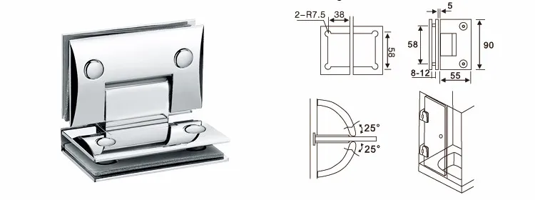 Bisagras De Acero Inoxidable Para Puerta Y Puerta - Buy Bisagra De