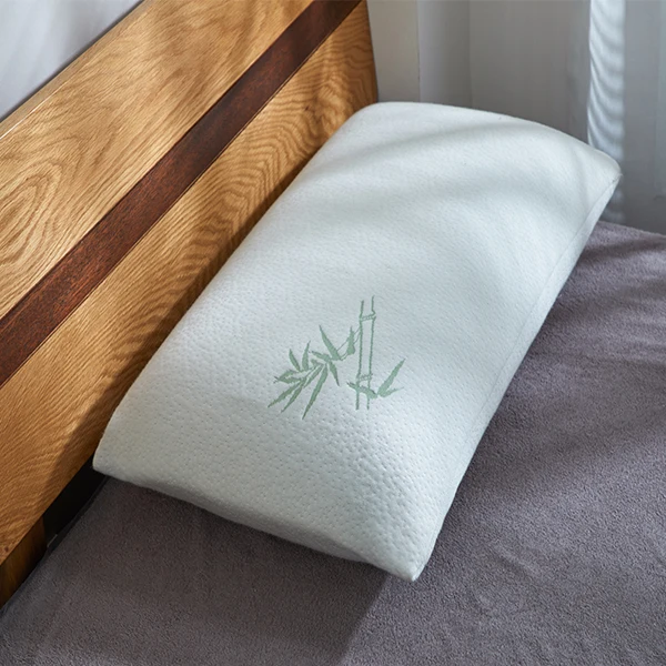 Bamboo Jacquard Knitted Waterproof Pillow Case For 3d Latex Memory Foam