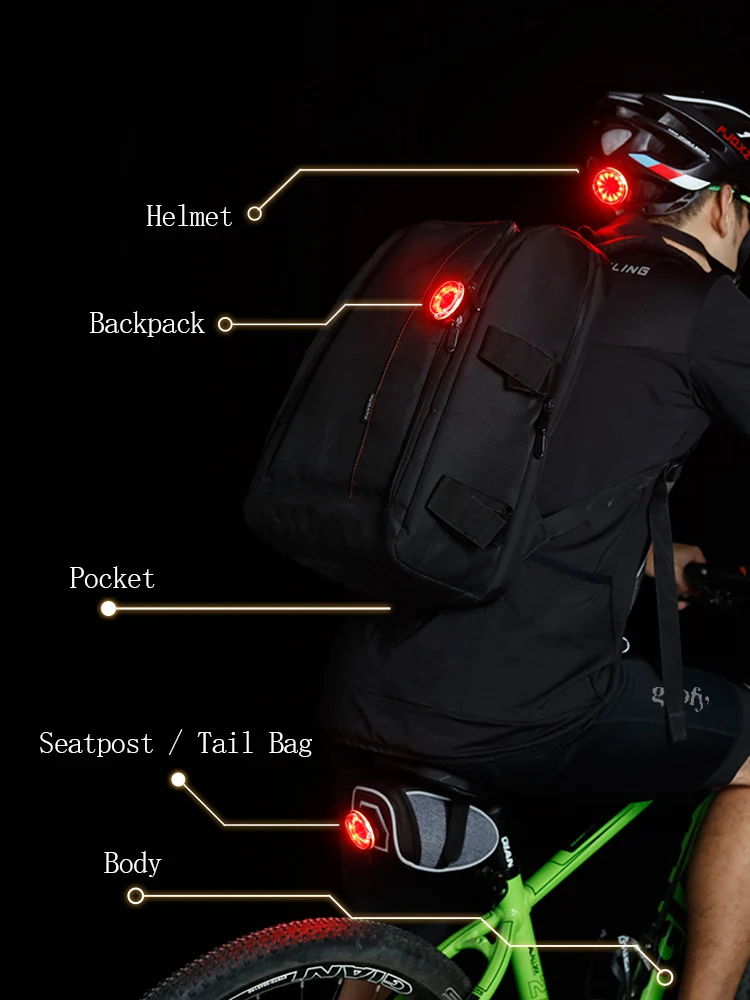 backpack bike light