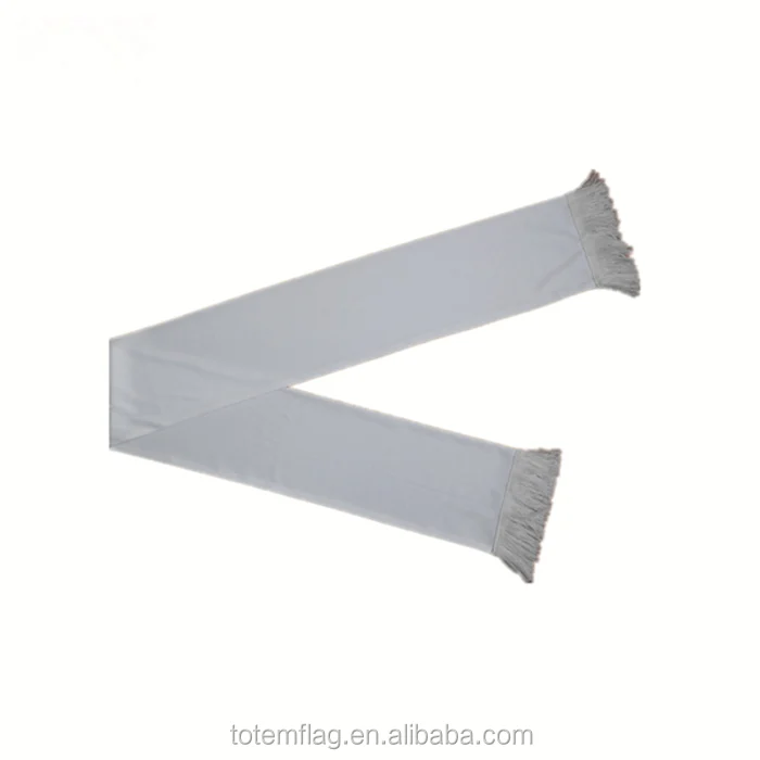 Blank White Sublimation Scarf, Blank Polyester Scarf