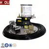 China made grape crusher destemmer used manual grease pump automatic control the lub oil