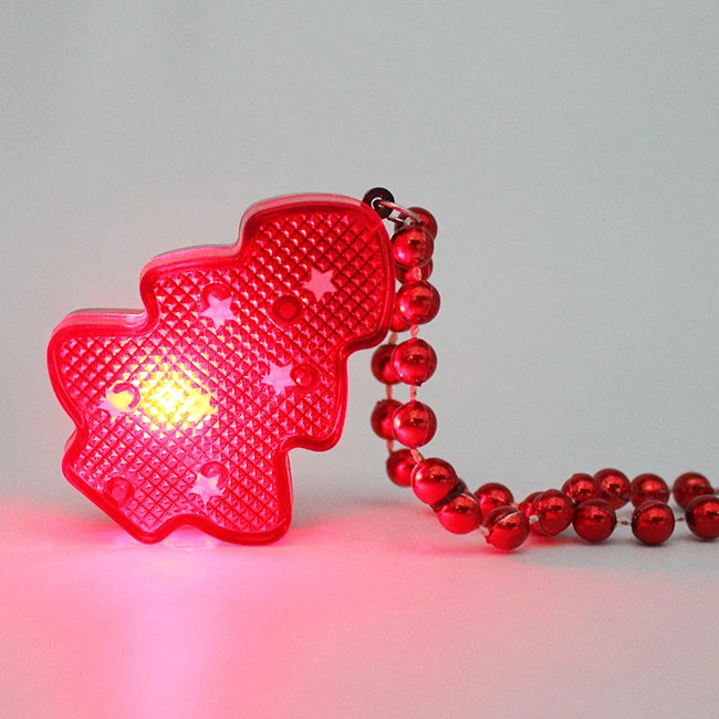 Christmas Decoration Light Up Christmas Tree Pendant Led Christmas Tree