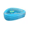 inflatable PVC triangle swimming pond with seat cushion