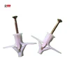 Plastic toggle wings gypsum board anchor