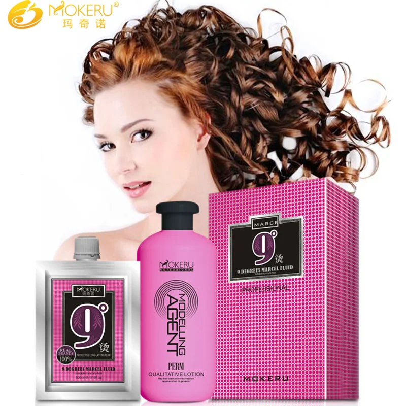 Hot High Quality Mokeru Herbal Permanent Hair Waving Perm Cream