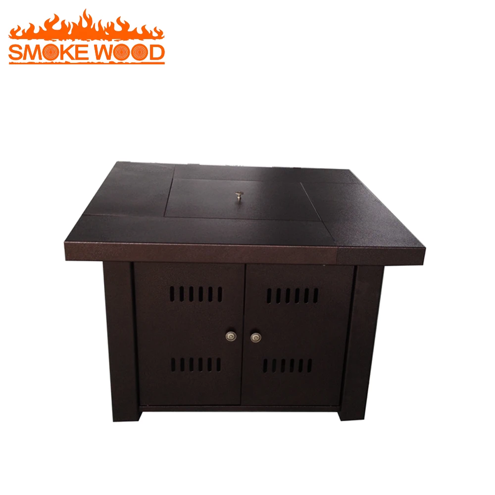 Outdoor Indoor Commercial Steel Propane Gas Fire Pit Fire Pit