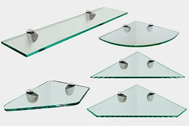 shelf glass 18