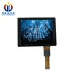 tailor made multi touch capacitive touch screen panel with flexible shape oval, round, rectangle available