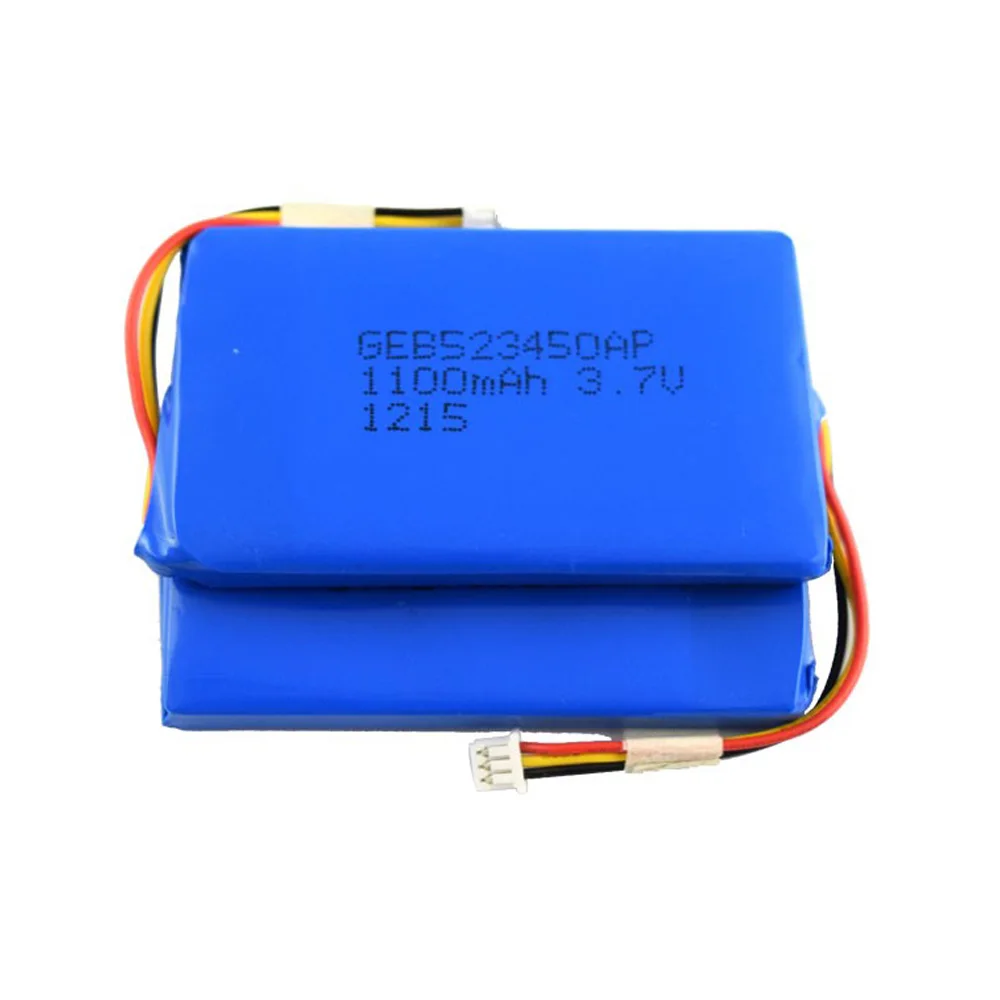 523450ar 3.7v 1100mah Rechargeable Li-ion Metal Case Battery - Buy ...