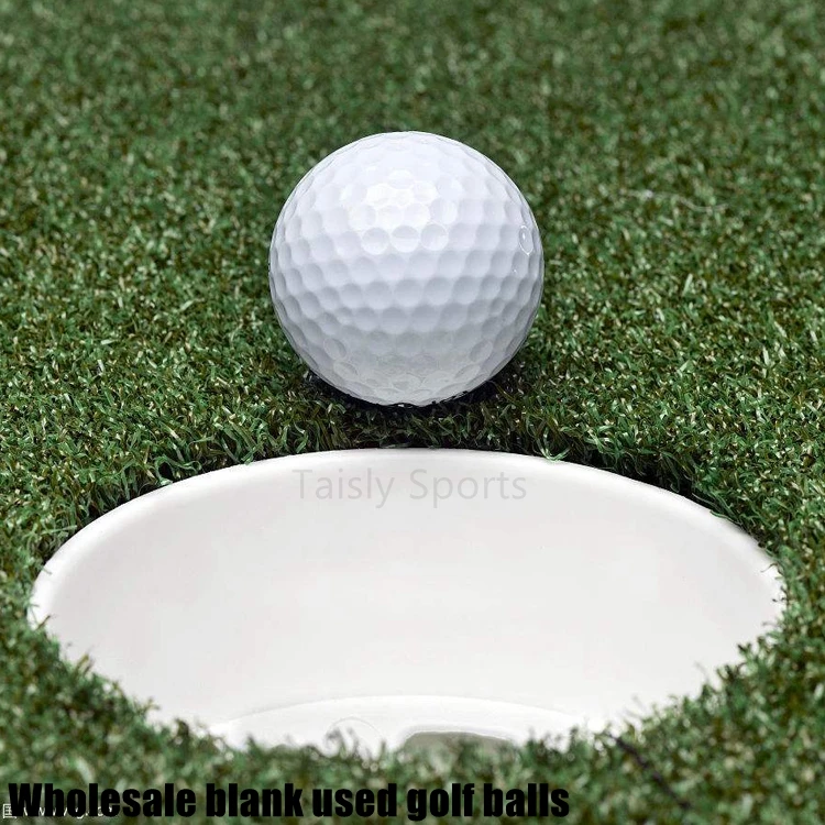 
80-90 Hardness Two Piece white golf Ball bulk ball 
