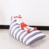 Stuffed Animal Storage Bean Bag Chairs - Premium Seat - Easy Solution for Extra Toys / Blankets / Covers / Towels / Clothes