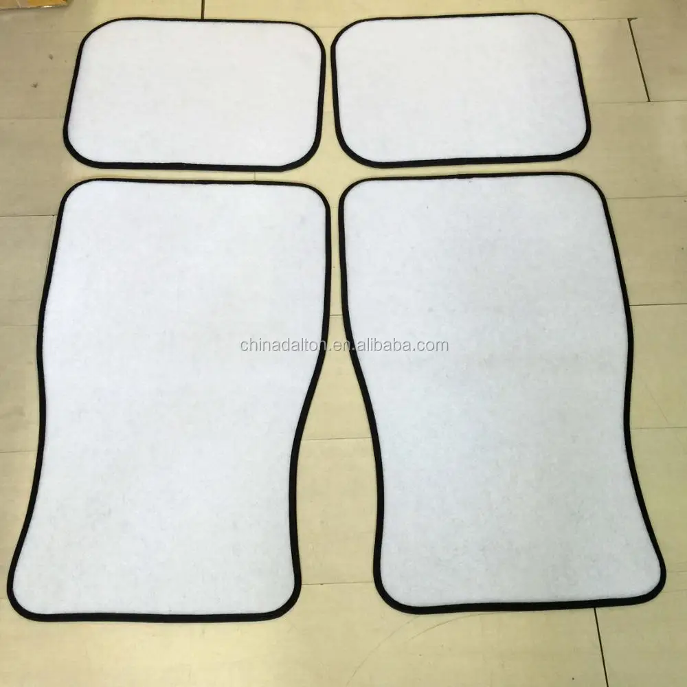 White Blank Car Mats For Dye Sublimation Use Buy Blank Car Mats,Car