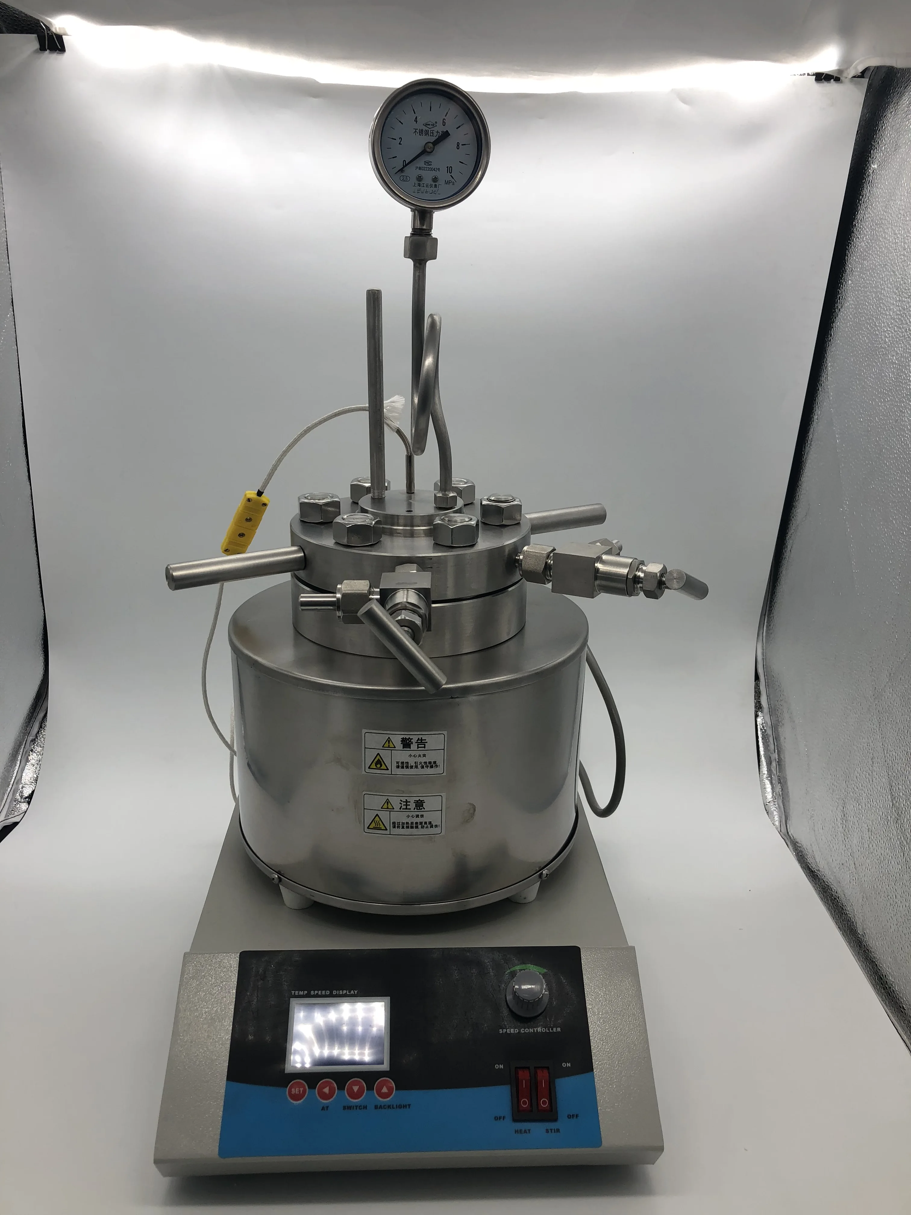 High Pressure High Temperature Laboratory Parr Pressure Reactors Vessels Buy Laboratory