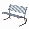 Swimming Pool Lawn Stainless Steel Seating Bench