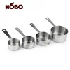 Wholesale Custom Kitchen Baking Stainless Steel Adjustable Measuring Spoon and Cup Set