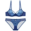 Adult women sexy bridal transparent seamless fashion pattern plus size bra