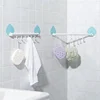 New coming simple style no nail multiple wall hook