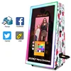 Cheap Portable Instagram Mirror Photo Booth 3d Design Shell With Photobooth Flight Case For Sale