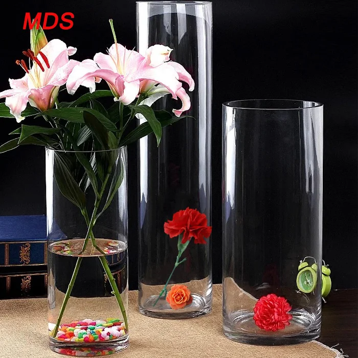 Glassware Wholesale Bohemia Crystal Cylinder Vases Buy Acrylic