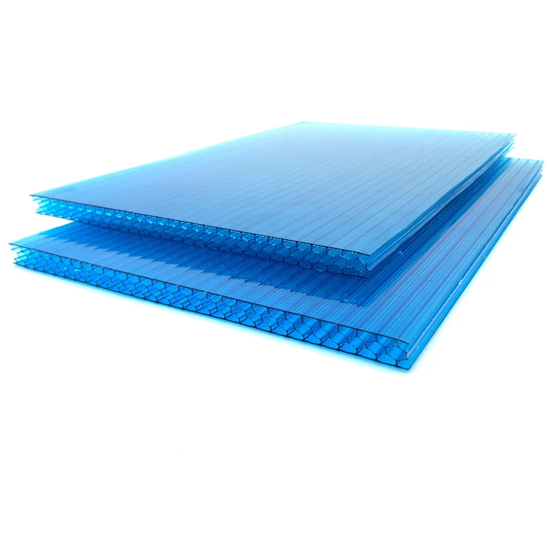 100% recycled 10mm thick clear plastic wall protection sheet