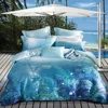 New homel Hot selling 4 pcs 100 cotton family complete bedsheets bedding comforter set