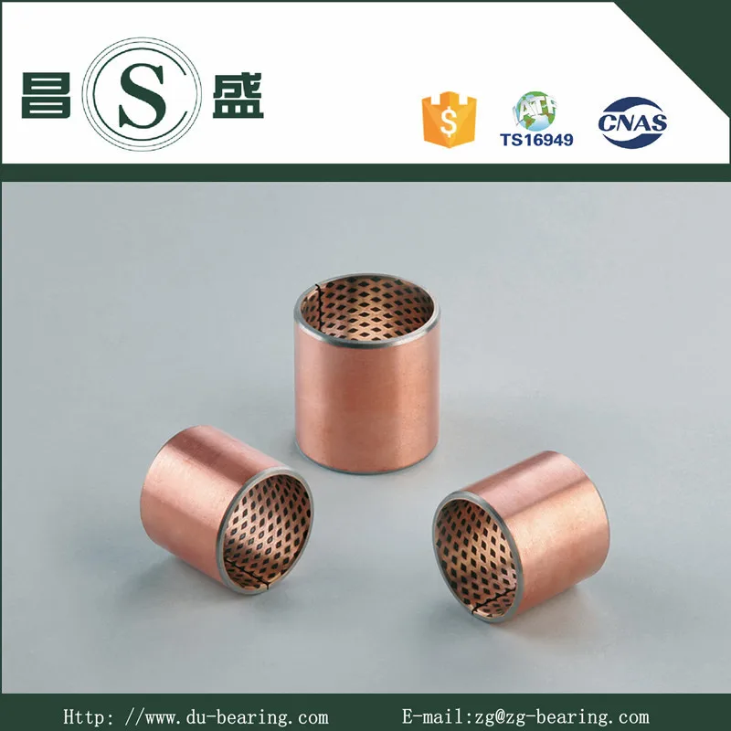 Oil Bronze Steel Electrical Motor Bushes Bi Metallic Starter Motor