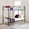 Cheap custom wholesale kids twin queen size metal steel tube bunk beds
