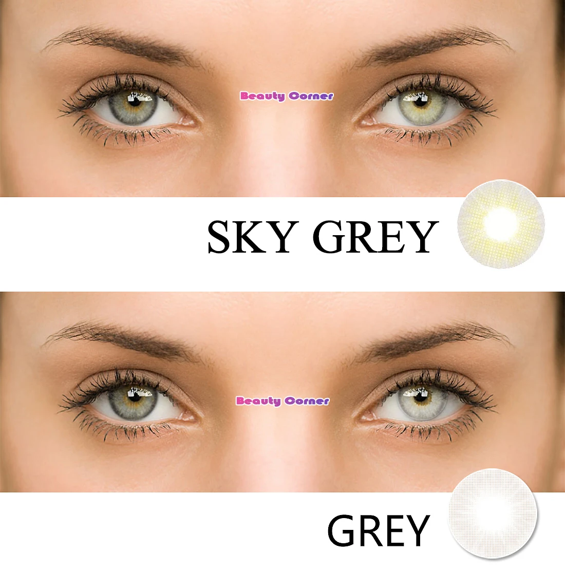 beauty corner aurora colored contact lenses cosmetic makeup soft