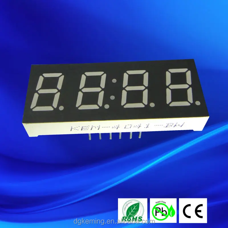 Alibaba Express 0.4 inch 4 digit 7 segment digital led clock display