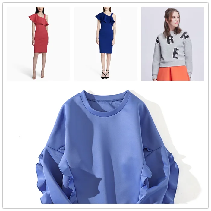 Huzhou Yongmao Polyester Scuba Textiles Fabric For Fashion Wear - Buy ...