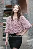 Rabbit Fur Disc Flower Jacket For Women 100% Handcrafted NEW Release(STY/NO.B268)