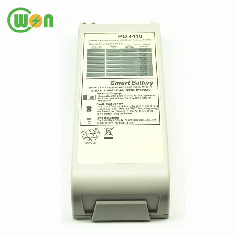 10v 2500mah Sealed Lead Acid Rechargeable Defibrillator Battery