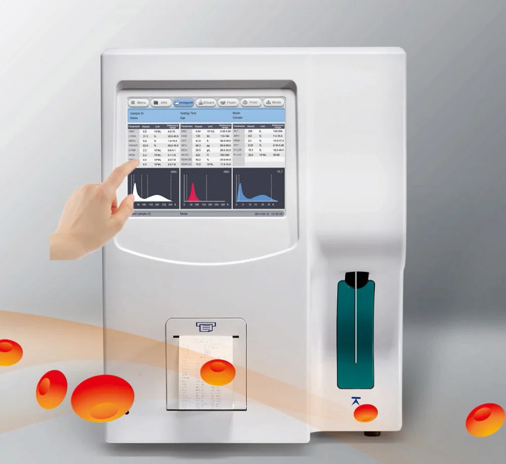 Blood Test Machine For Vet/ Automated 3 Part 23 Parameter Veterinary