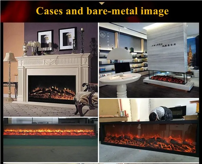 1500 Mm Decorative Electric Fireplace No Heat Buy Electric Fireplace