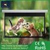 XYSCREEN 120'' electric screen wall hanging steel casing remote control motorized projector screen