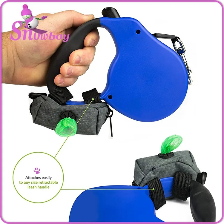 Wholesale Premium Quality Family Fluorescence Dog Waste Bag With Fabric